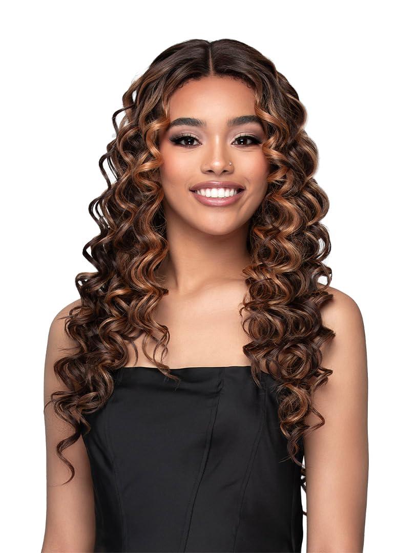 BOBBI BOSS BOBBI BOSS 4\" Deep Part HD Lace Front Wig MLF712 NERIAH (T530/Red)