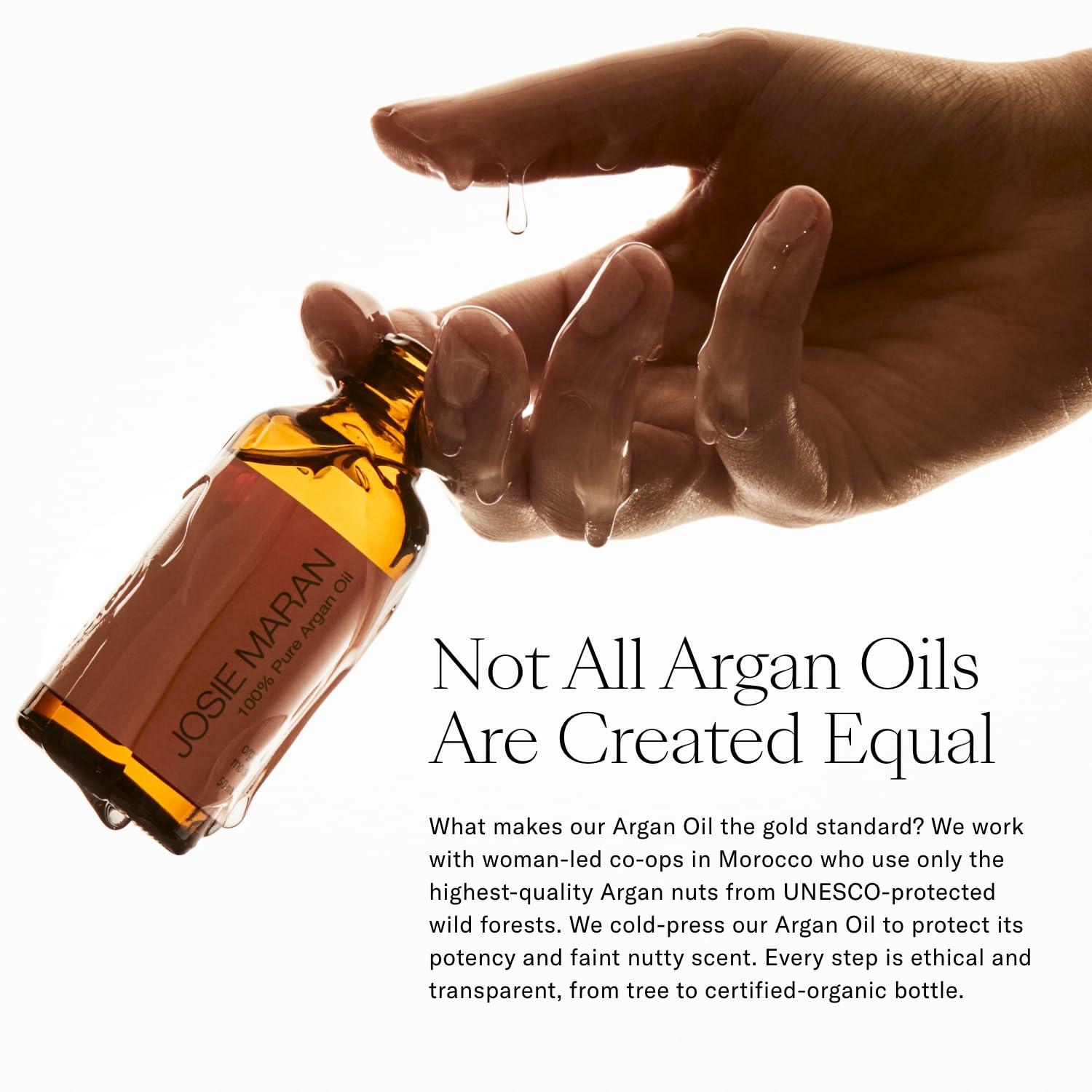 Josie Maran Josie Maran Sugar Body Scrub - Argan Oil Exfoliating Sugar Scrub with Coconut Oil & Shea Butter - Softens, Smooths & Hydrates Dry Skin - Vegan & Cruelty Free - Sweet Clementine (10 oz)