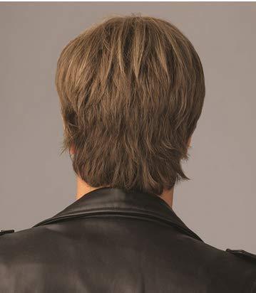 HairUWear, Belle of Hope, Mara Ray 7pc Bundle: EDGE HF Men's Synthetic Wig by HIM, Mara Ray Luxury 4Pc Travel Kit, Wire Wig stand and 19 Page Belle of Hope Q & A Booklet (M5S)