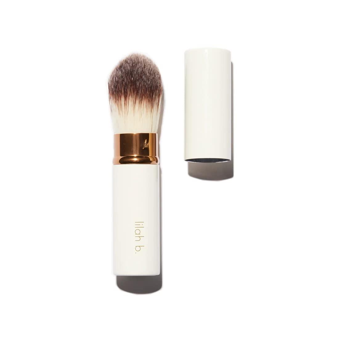 LILAH B lilah b. - Retractable Foundation Brush | Hypoallergenic, Vegan, Cruelty-Free, Clean Makeup