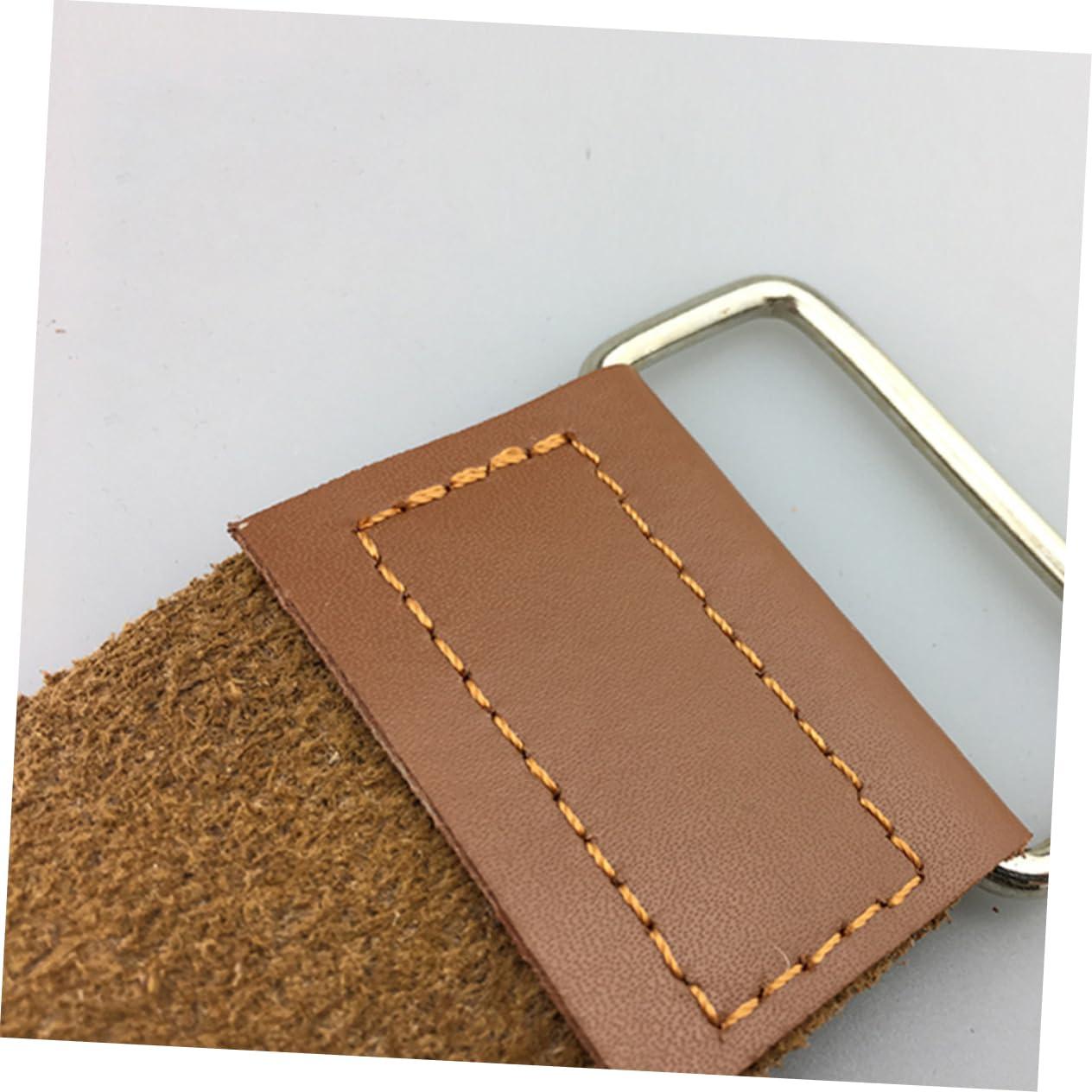 HONMEET HONMEET Leather Sharpening Strop Kit 2PCS Barbers Strop for Razor Blades Woodworking Tools and Scissors Straight Razor Strop