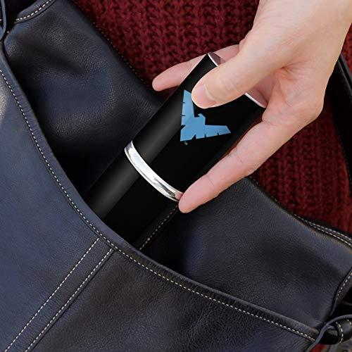 GRAPHICS & MORE Batman Nightwing Logo Stainless Steel Manicure Pedicure Grooming Beauty Care Travel Kit