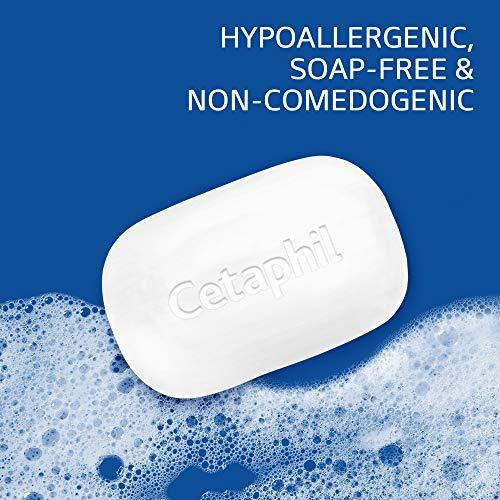 Cetaphil CETAPHIL Gentle Cleansing Bar, 4.5 oz Bar (Pack of 6), Nourishing Cleansing Bar For Dry, Sensitive Skin, Non-Comedogenic, Dermatologist Recommended Sensitive Skincare Brand