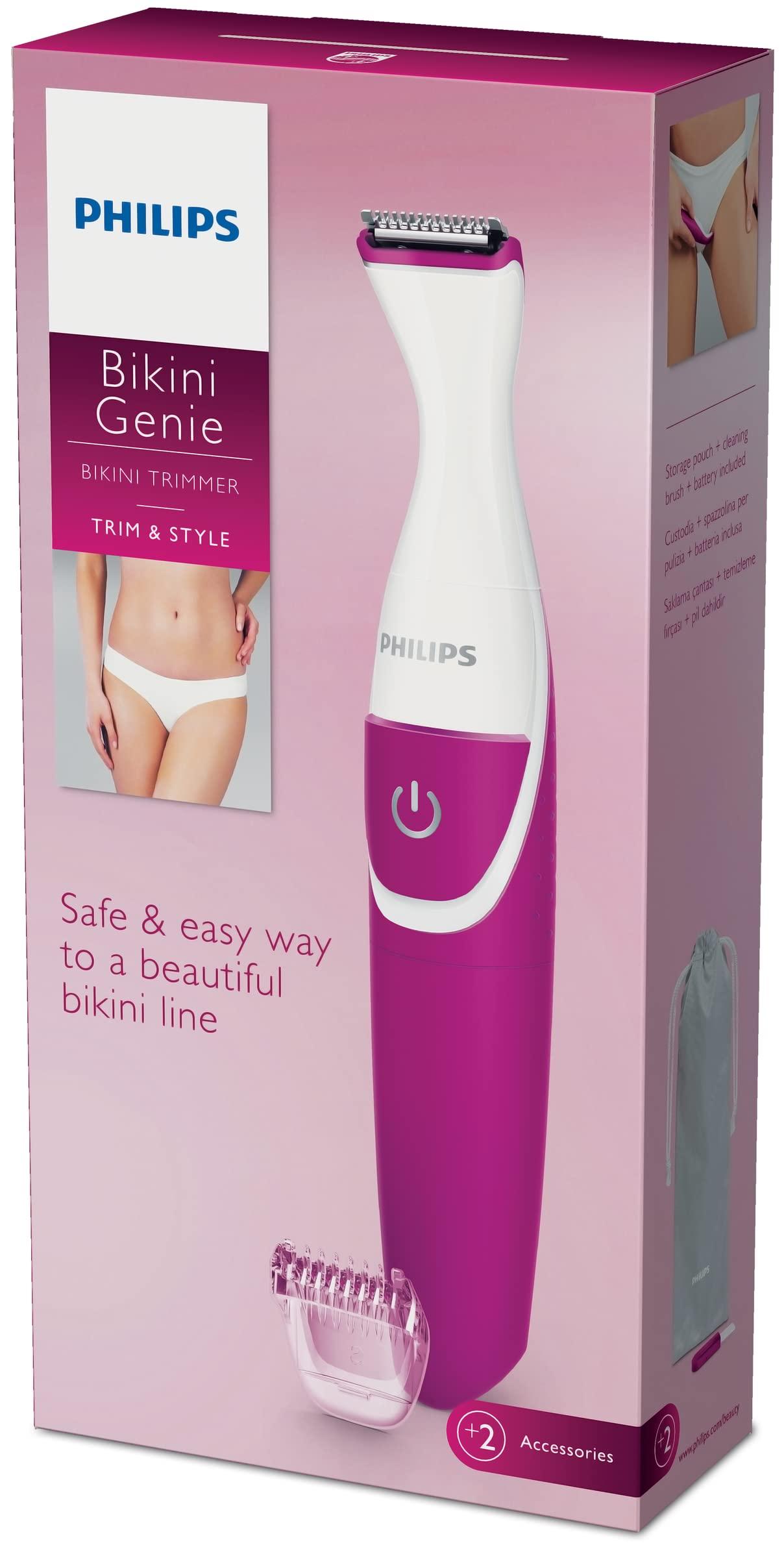 PHILIPS PHILIPS BIKINIGENIE CORDLESS WOMEN\'S BIKINI LINE TRIMMER, BRT381/15