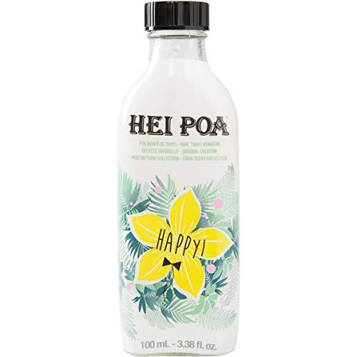 Forever Hei Poa Body Oil (Monoï Pure Tahitian Perfume Happy) - 100ml