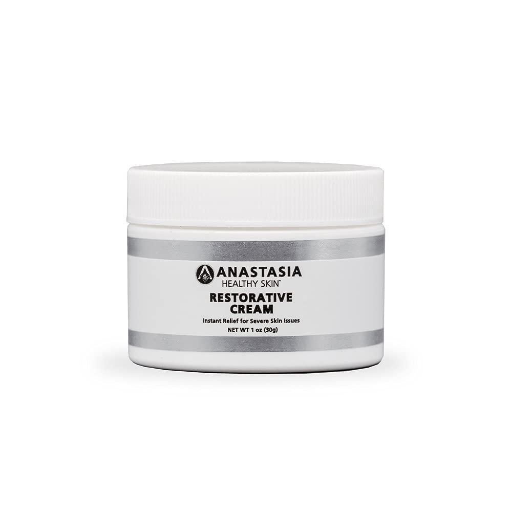 Anastasia Anastasia Restorative Cream - Instant & Continuous Relief for Severe Dry Skin, Foot Numbness & Tingling - Soothe Away Soreness in Legs & Feet with Natural Ingredients, Replenish Moisture, Increase Circulation & Ease Chronic Discomfort (1 oz)