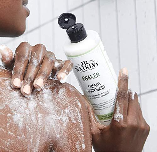 J.R. Watkins J.R. Watkins Awaken Creamy Moisturizing Body Wash, Cleanses & Stimulates Senses, Natural Rosemary & Rosewood, 12 oz