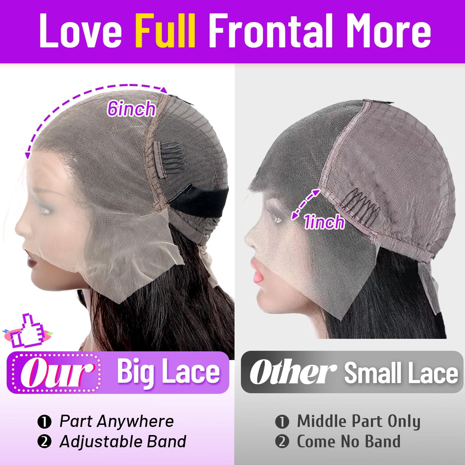 ozkan 13x6 HD Lace Front Wigs Human Hair Pre Plucked 13x6 Body Wave Lace Front Wigs Human Hair with Baby Hair Brazilian Full Lace Frontal Wig 13x6 Body Wave Wig for Women 180% Density Natural Black 24 Inch