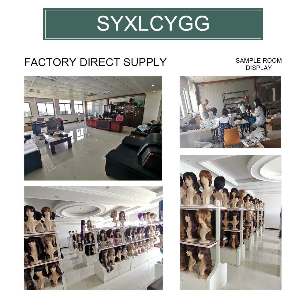 SYXLCYGG SYXLCYGG Black Hair Extension Synthetic Cheap Clip Hair Extensions 18\" Curly 5 Oz Hair Piece Women Fluffy&Not Tangled