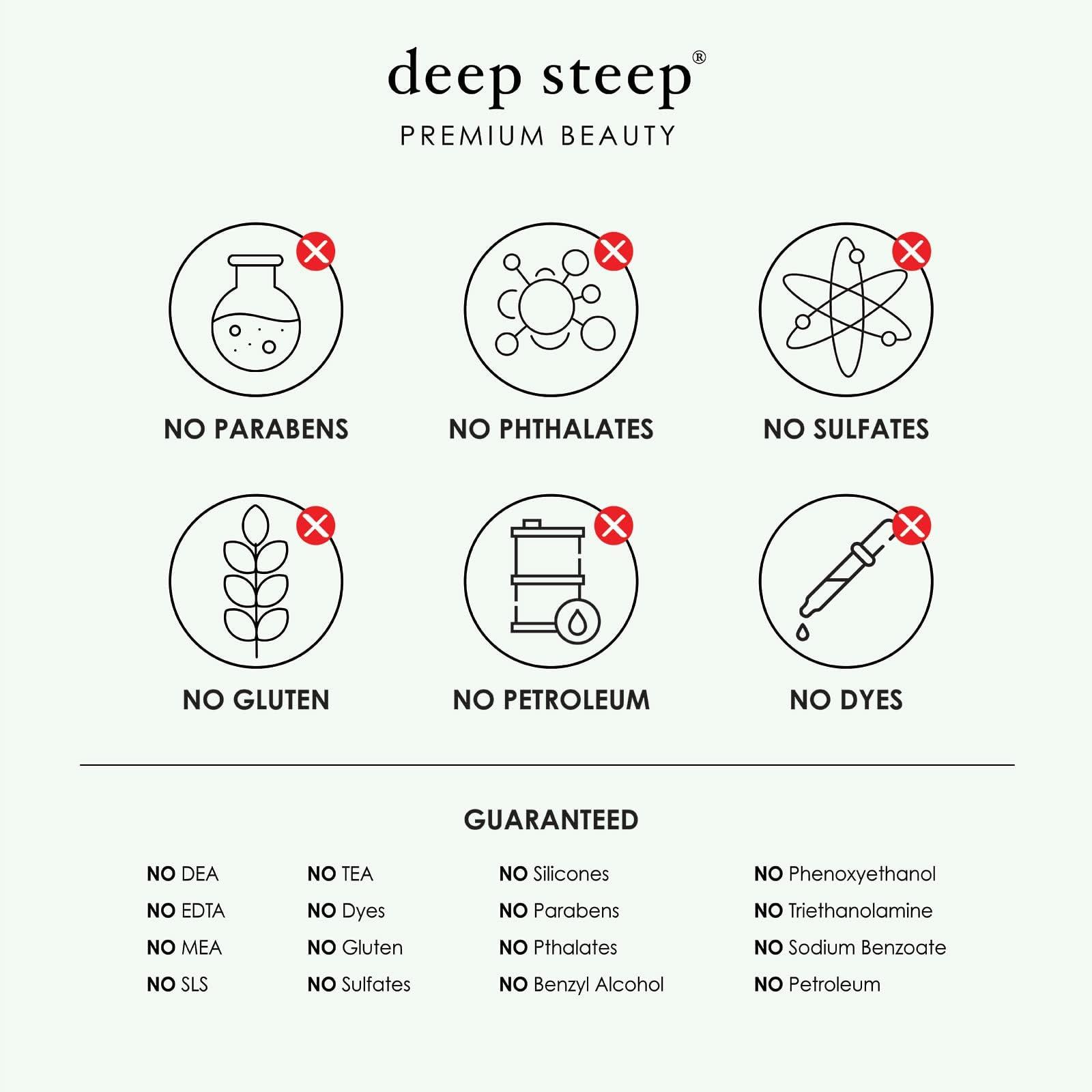 Deep Steep Deep Steep Bubble Bath, 10oz (Pack of 2) (Energizing)