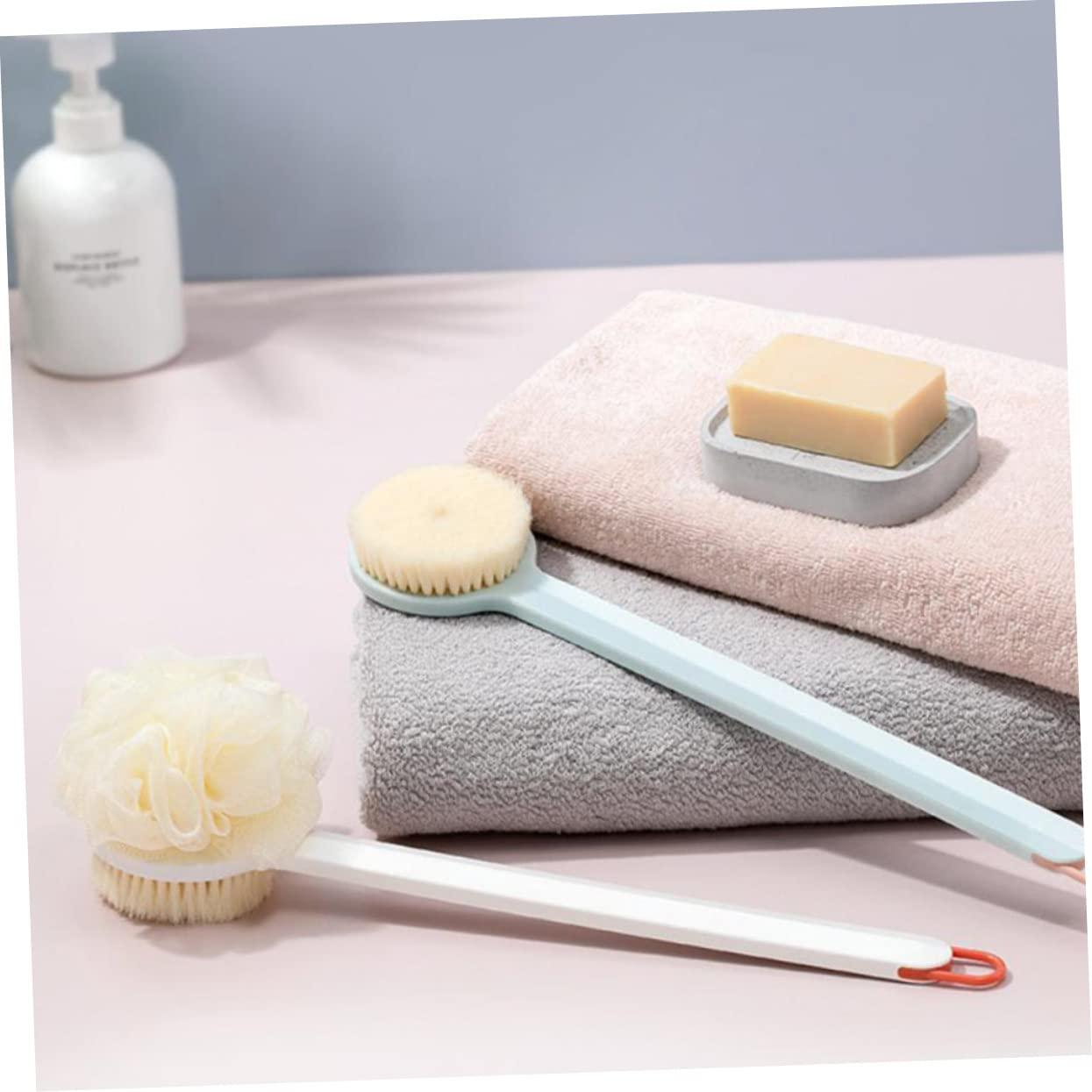 Gogogmee Gogogmee Soft Bristle Bath Scrubber Dual Sided Body Cleaning Brush for Shower & Bath Gentle Skin with Random Ideal Back Cleaning Scrubber for Men &