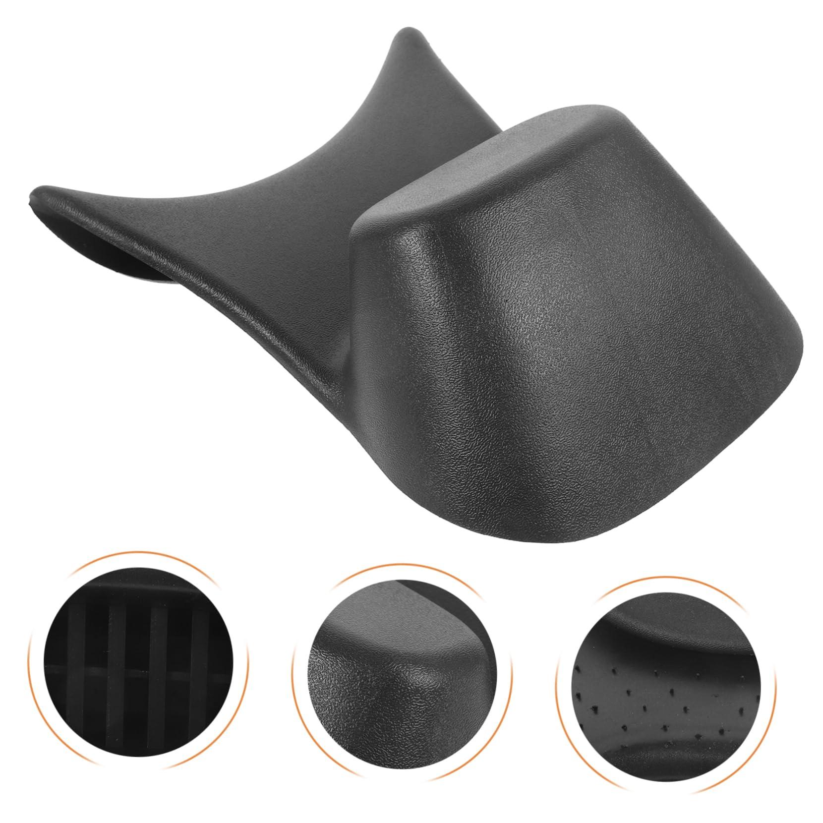 NOLITOY NOLITOY Shampoo Pillow Shampoo Bowl Cushion Inflatable Bath Pillow Shampoo Basin for Washing Hair Neck Rest for Sink Hair Salon Universal Cover for Hair Products Travel Bed PVC Black