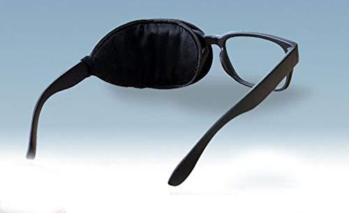 Maya Star Kid/Adult Visual Acuity Recovery Silk Eye Cover Training Amblyopia Strabismus Corrected Lazy Eye Patches for Glasses(Purple)