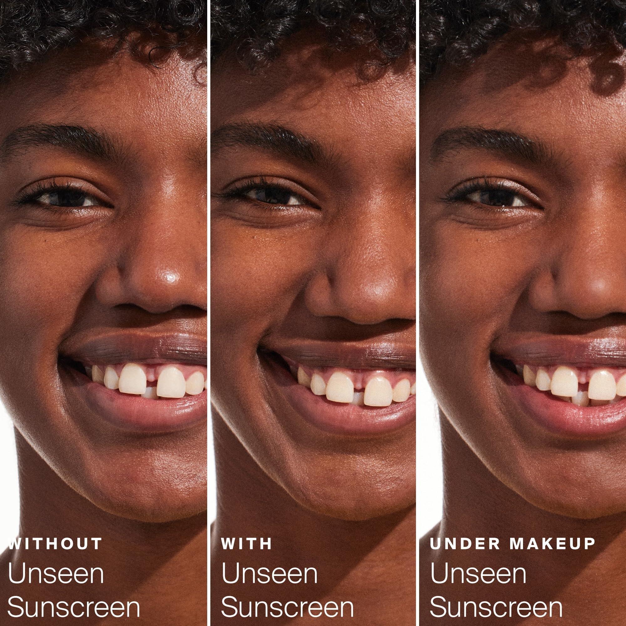 Supergoop! Supergoop! Unseen Sunscreen - SPF 40 - Invisible, Broad Spectrum Face Sunscreen + Makeup-Gripping Primer - Weightless, Scentless, Oil Free - For All Skin Types & Skin Tones - 1.7 fl oz
