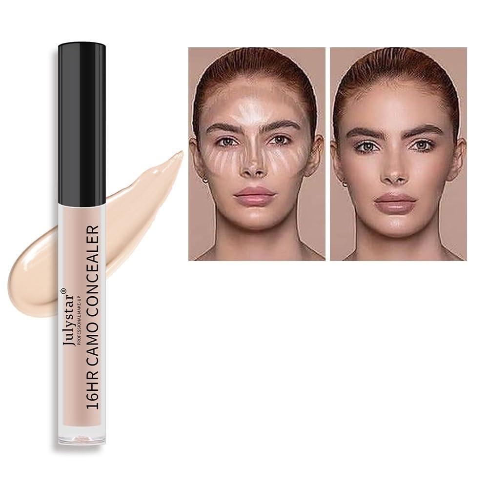 Julystar Waterproof Sweatproof Long Lasting Concealer Concealer Acne Seal Concealer Cover Dark Circles (1)