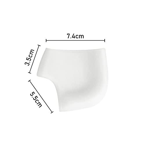 Dr.Pedi Dr.Pedi Gel Heel Sleeves Spur Relief Cushion Sleeve Unisex Silicone Moisturizing Heel Sock Protector Dry Cracked Skin Pain Repair Pedicure Reduce Pains of Plantar Fasciitis