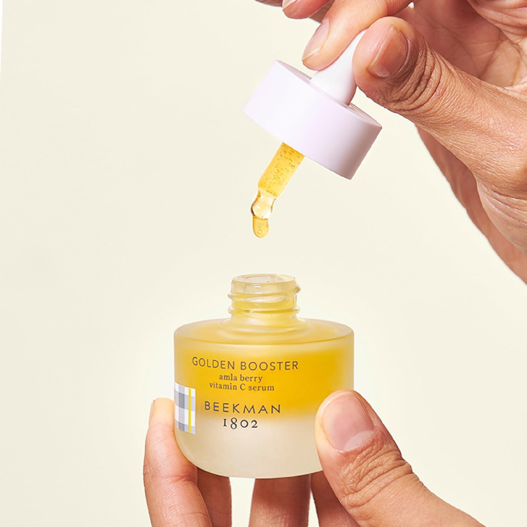 Beekman 1802 Beekman 1802 Golden Booster Amla Berry Face Serum - Fragrance Free - 1 fl oz - Plant-Based Vitamin C Alternative - Good for Sensitive Skin - Cruelty Free