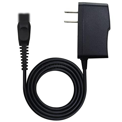 GIZMAC GIZMAC AC Adapter for Philips Norelco HQ7150, HQ7160, HQ7180, HQ7290, HQ8160, HQ7866, HQ8260, HQ8260CC, HQ8831, HQ8846, HQ8865, PT710, PT715, PT720, PT725 Razor/Shaver Power Supply Cord Charger PSU