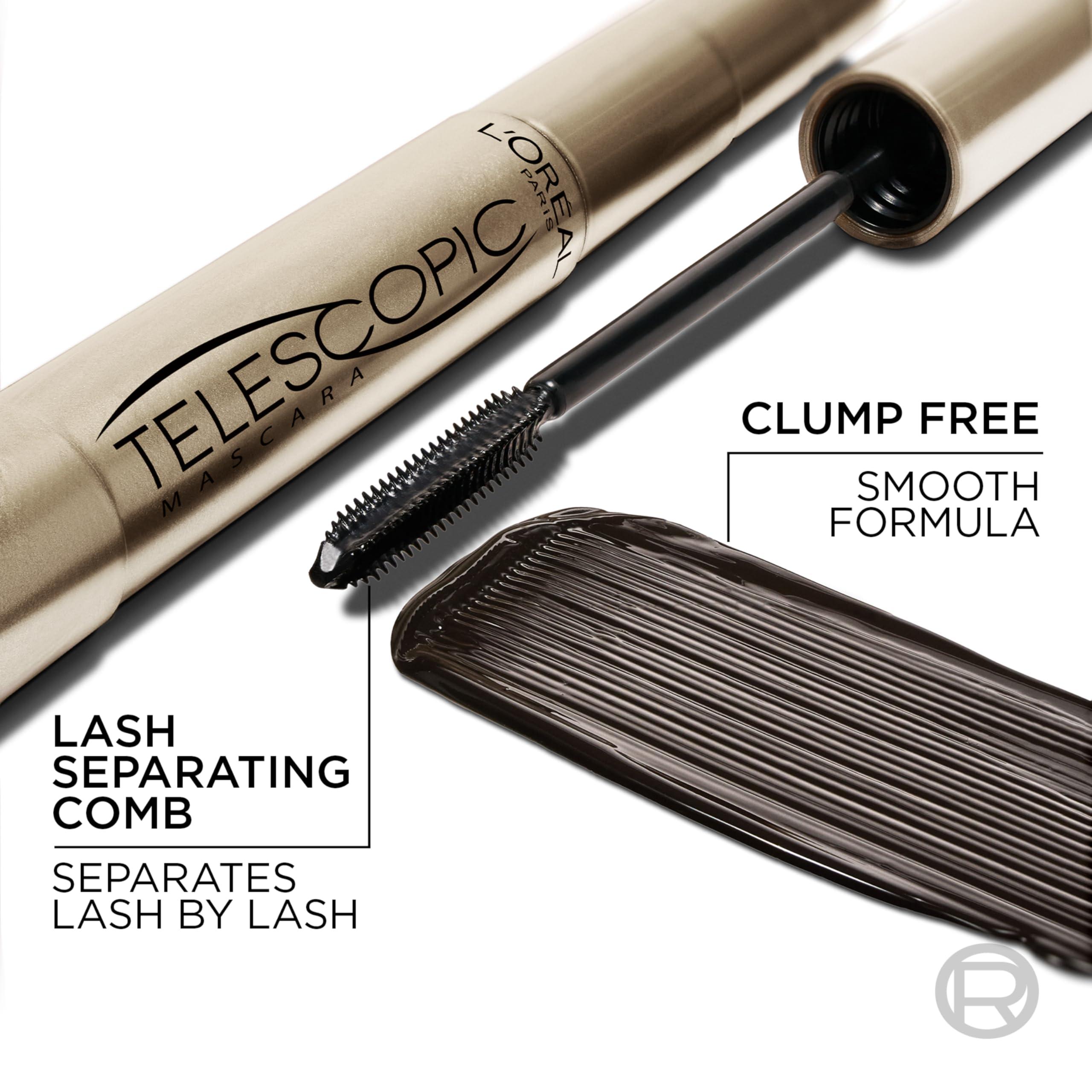 L'Oréal Paris L\'Oreal Paris Makeup Original Telescopic Lengthening Mascara, Waterproof Black