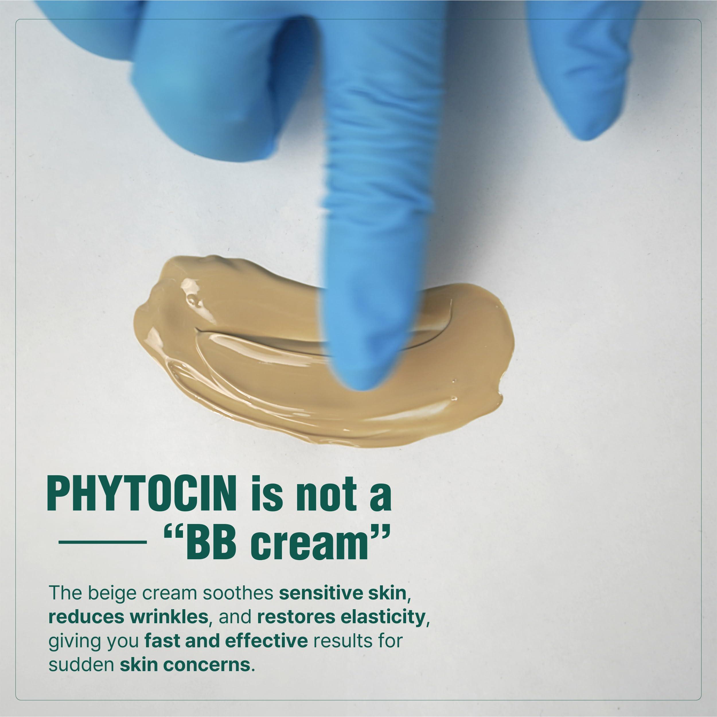 VQM VQM - Phytocin Cream, Moisturizer Face Cream, Korean Moisturizer for Acne Prone Skin, Barrier Cream & Wrinkle Cream with PDRN, & Centella Asiatica, Salmon Cream, 30 mL