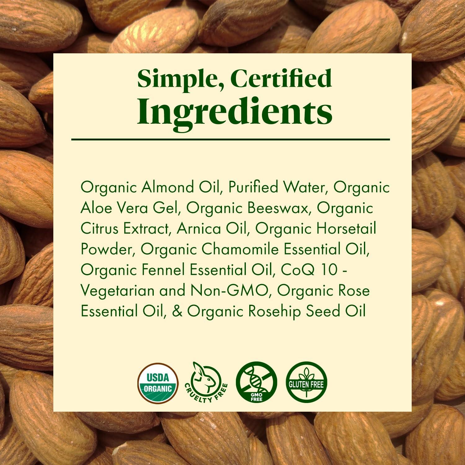 SanRe Organic Skinfood SanRe Organic Skinfood - Eye Candy - USDA Organic Anti-Aging Eye Contour Cream