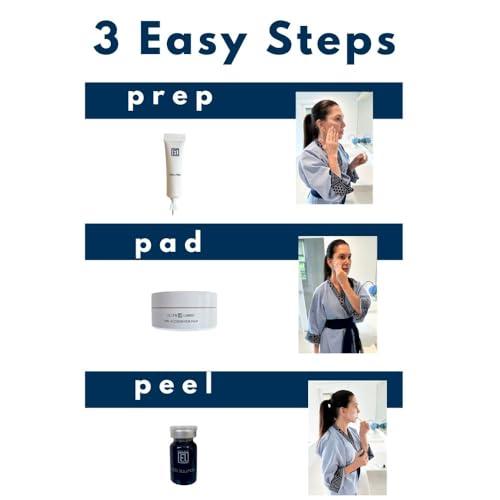 Ellen Lange Ellen Lange Retexturizing Skin Peel Kit - At Home Glycolic Chemical Facial Treatment