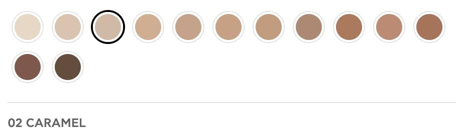 RADIANT PROFESSIONAL MAKE UP / HELLENICA Radiant Professional Natural Fix All Day Matte Cream Foundation - Long Wear High Coverage Face Makeup Foundation With SPF 15 - Oil Free Matte Finish - For All Skin Types-1.01 oz. (02 - Caramel)