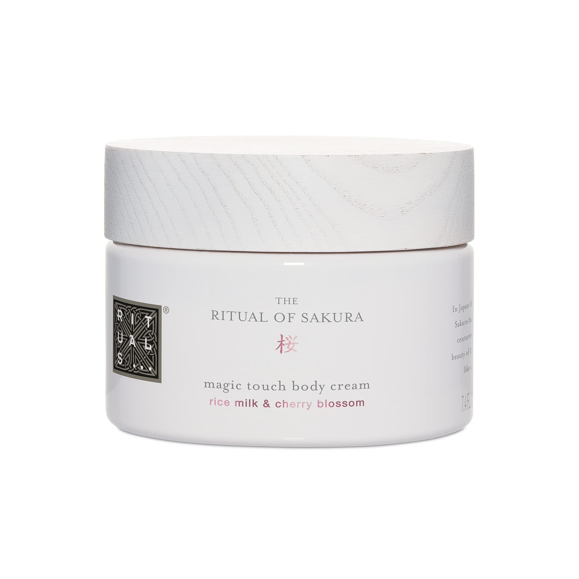 RITUALS RITUALS Sakura Renewing Body Cream - Moisturizer with Rice Milk & Cherry Blossom - 7.4 Fl Oz