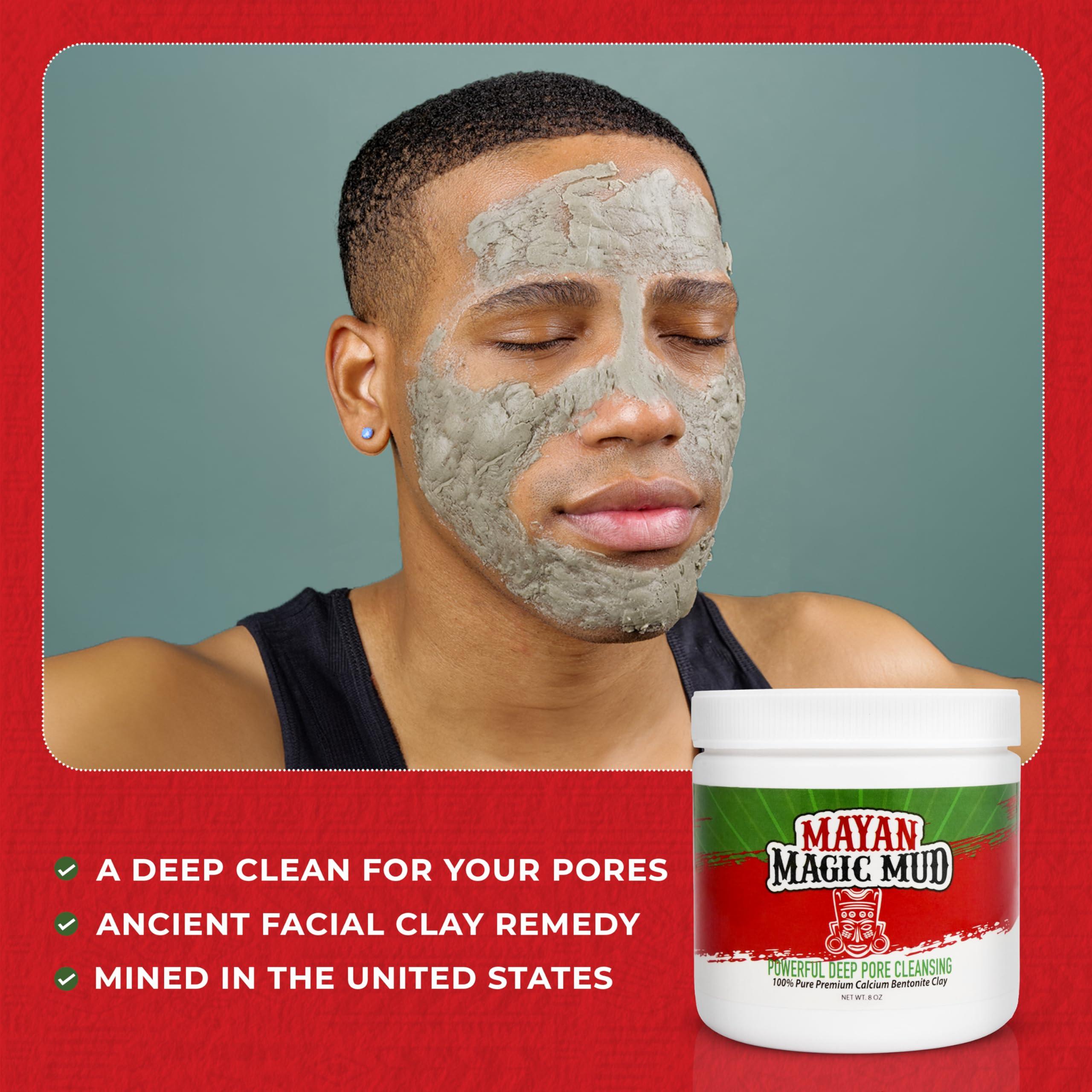 Mayan Magic Mud Mayan Magic Mud Powerful Deep Pore Cleansing Clay 8.0oz Strawberry Margarita