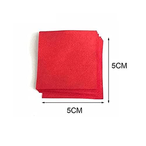 SHENGSHIYU SHENGSHIYU 12pcs Ancient Chinese Style Red Lip Paper Bite Paper Classic Makeup Rouge Moisturizing Lipstick Sexy Red Lip Beauty Cosmetics,Wife, Women,RoseRed-5X5cm