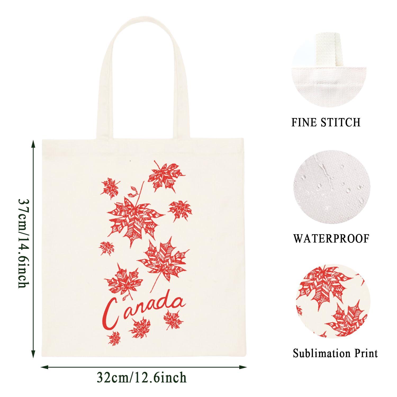 WCGXKO WCGXKO Canada Trip Merchandise Canada Souvenirs Gift Toronto Canadian merch Canada Honeymoon Gift (Canada Tote)