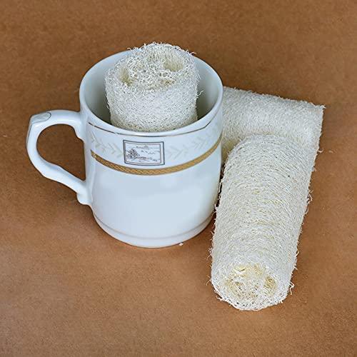 Soghot Bath Shower Loofah Sponge Bath Body Scrubbers Exfoliating Loofah Sponge Eco-Friendly Shower Luffa 6 Pack