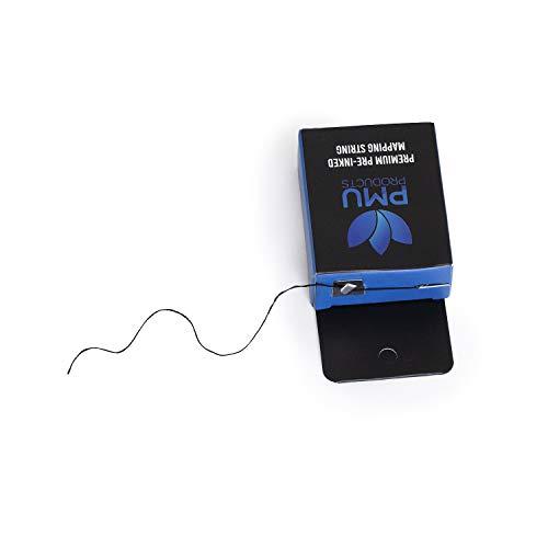 PMU PRODUCTS PMU Products THE ORIGINAL Pre-Inked Microblading String for Brow Mapping - Measuring Tool for Marking Symmetrical Eyebrows (Pack of 1)