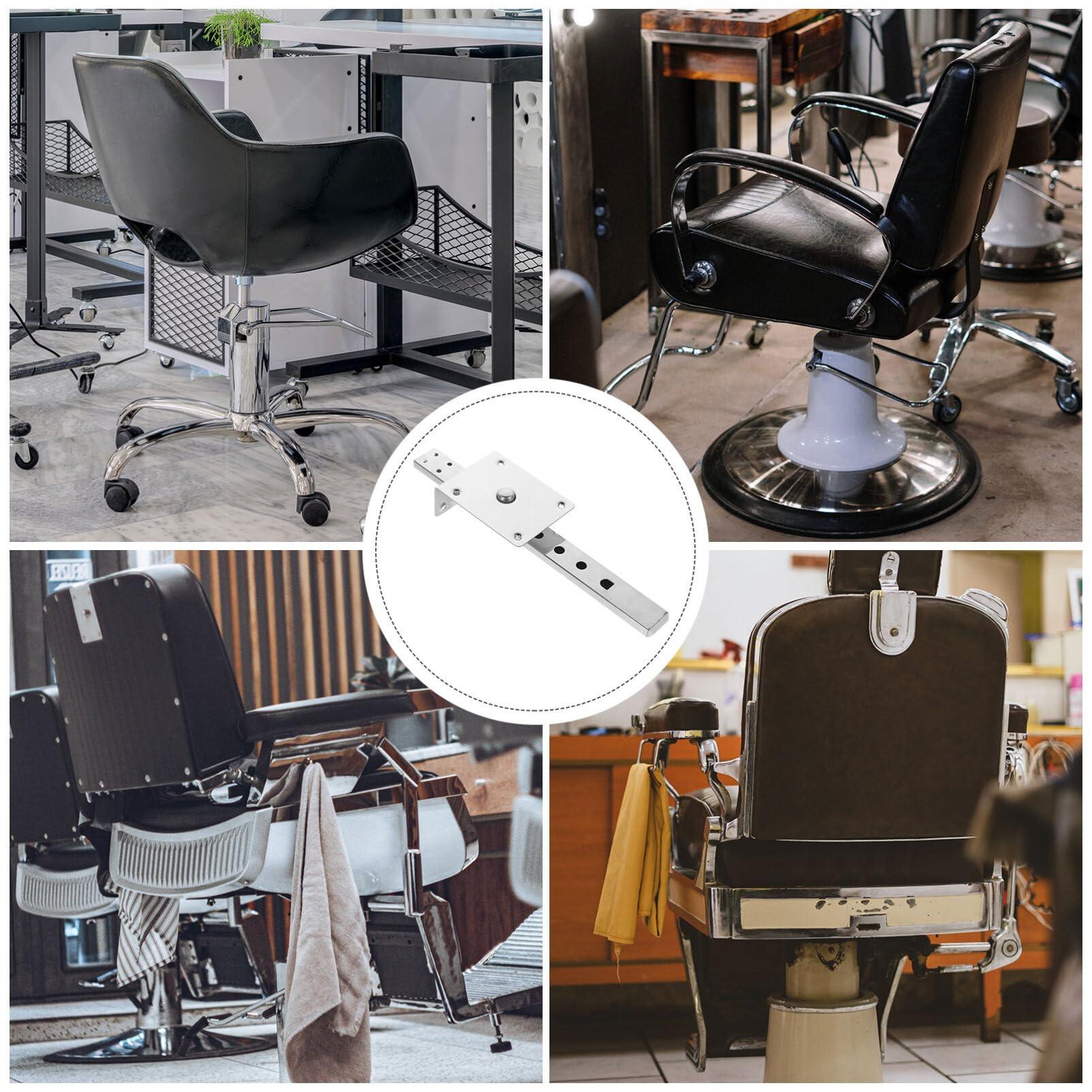 Beavorty Beavorty Barber Chair Parts Replacement Salon Chair Headrest Bracket Replacement Lift Barber Chair Attachment Beauty Chair Accessories Hairdressing Chair Part Hair Salon Equipment