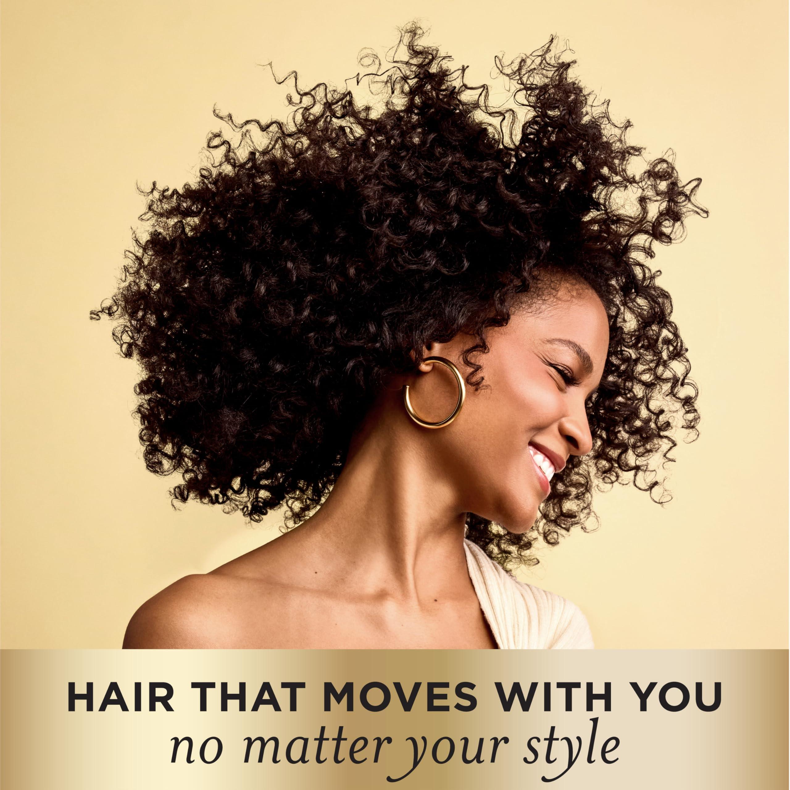 Pantene Pantene Pro-V Curl Cream Hair Lotion, Moisturizing Curl Defining Cream, Anti Frizz for Wavy or Curly Hair, with Vitamin B5, Pack of 3, 18 oz Total