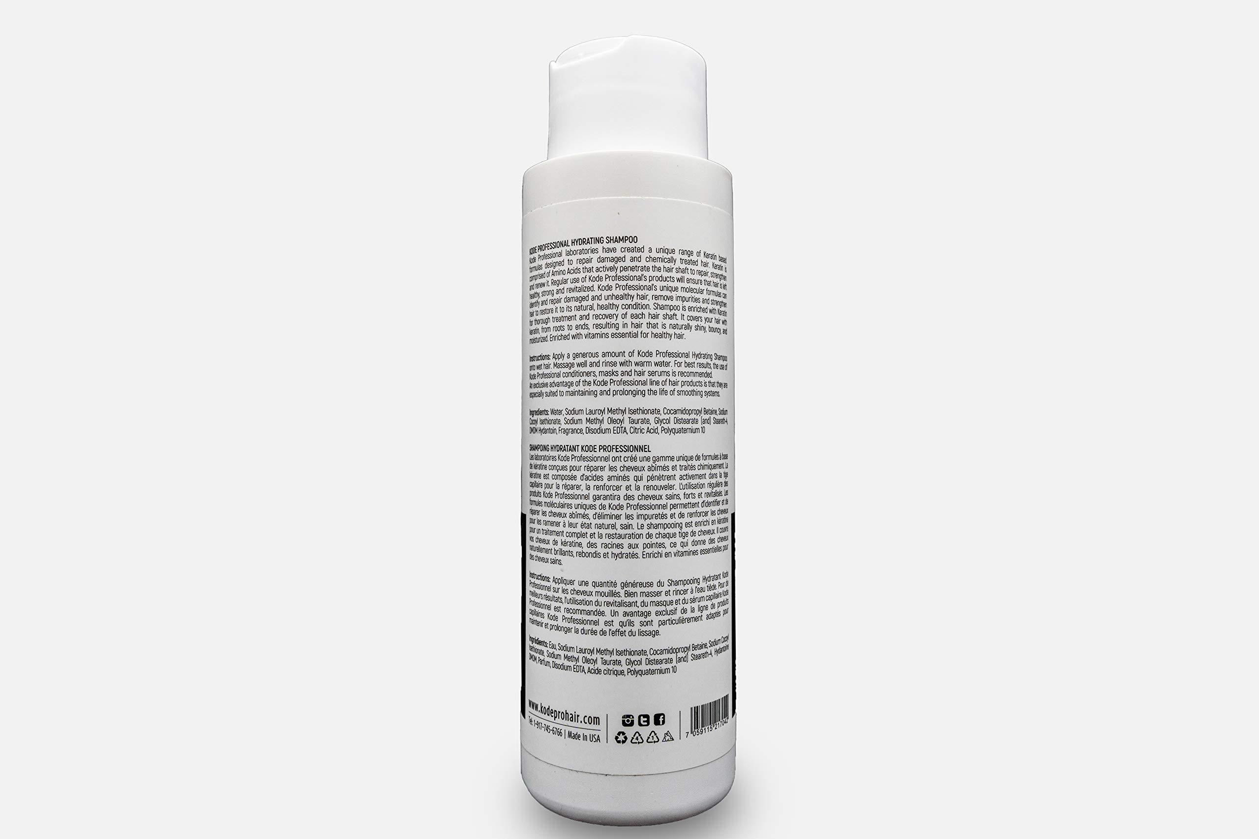 Belle of Hope 3pc Rehab Bundle: Kode Professional Hydrating Shampoo, Hydrating Conditioner and Hair Rehab Bundles (8oz Rehab)