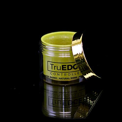 Tyche TruEDGE Controller Extreme Hold Water-Based Pomade - Ntaural Shine & Non-Flaky Scented Edge Control - Perfect for Hair-Braiding (Sugar Melon)