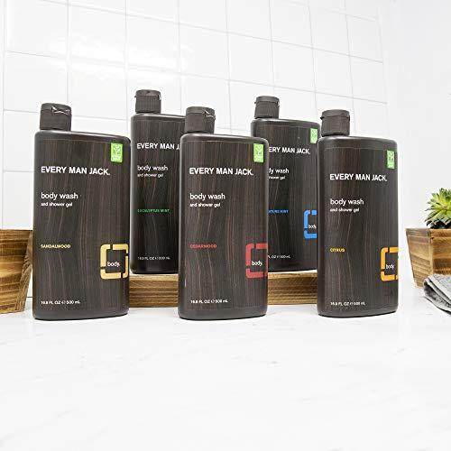 Every Man Jack Every Man Jack Body Wash and Shower Gel Cedarwood, 16.9 Ounce