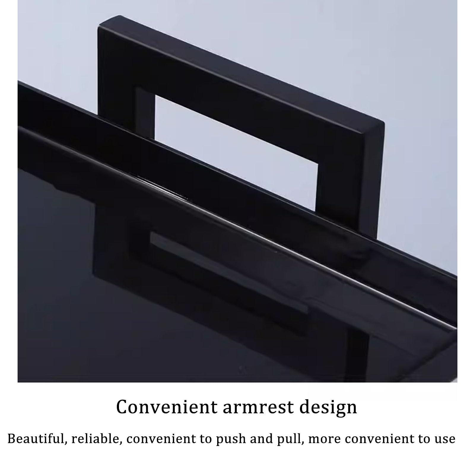 RIYIFANRONG Salon Barber Shop Trolley with Wheels, Professional Stainless Steel Metal Beauty Hair Salon Instrument Tray Rolling Cart Tattoo Tray, with Collapsible Metal Trays, Multipurpose Tool Cart