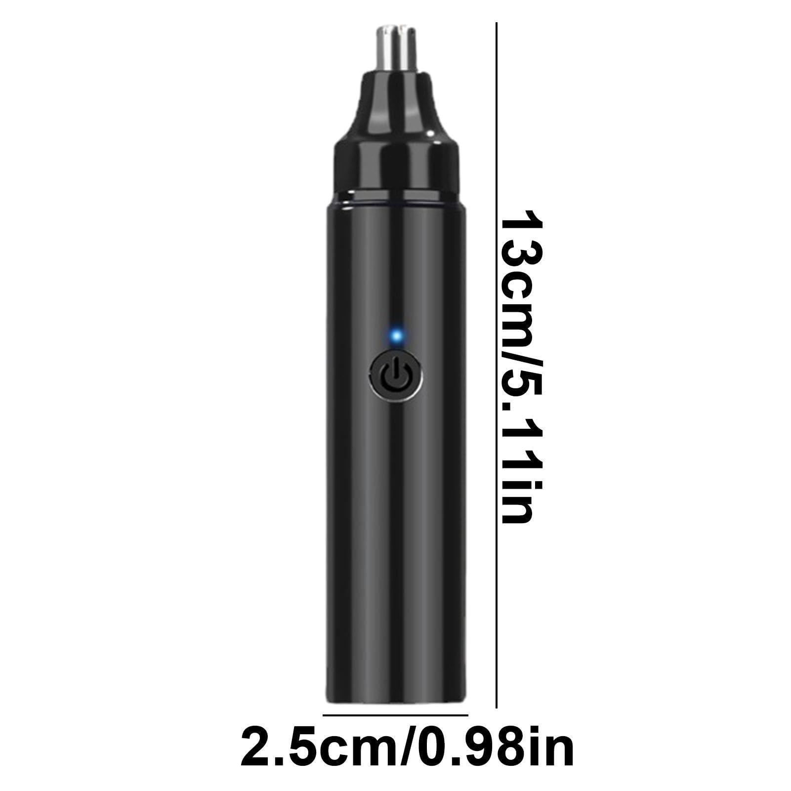 DYOG Nose Ear Trimmer, 6500 RPM Electric Nose Hair Clipper, 360 Rotating Nose Clipper, Cordless Nose Hair Remover, Double Edged Face Razor Clippers, Facial Hair Remover for Eyebrows Nose Hygienic Grooming