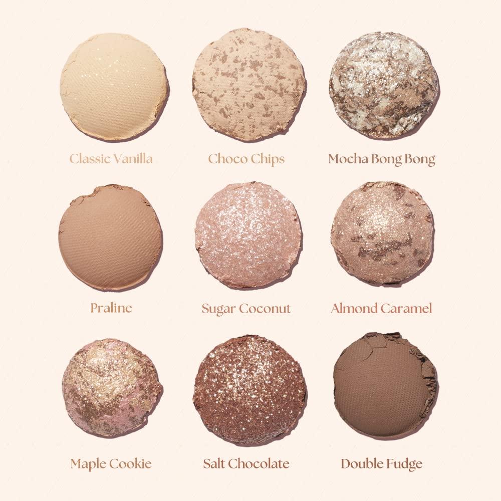 dasique dasique Shadow Palette #21 Almond Vanilla 13g I 9 Blendable Shades in Smooth Matte and Shimmer Finishes with Gorgeous Pearls | Eye Makeup Palette | Cruelty Free | K-beauty