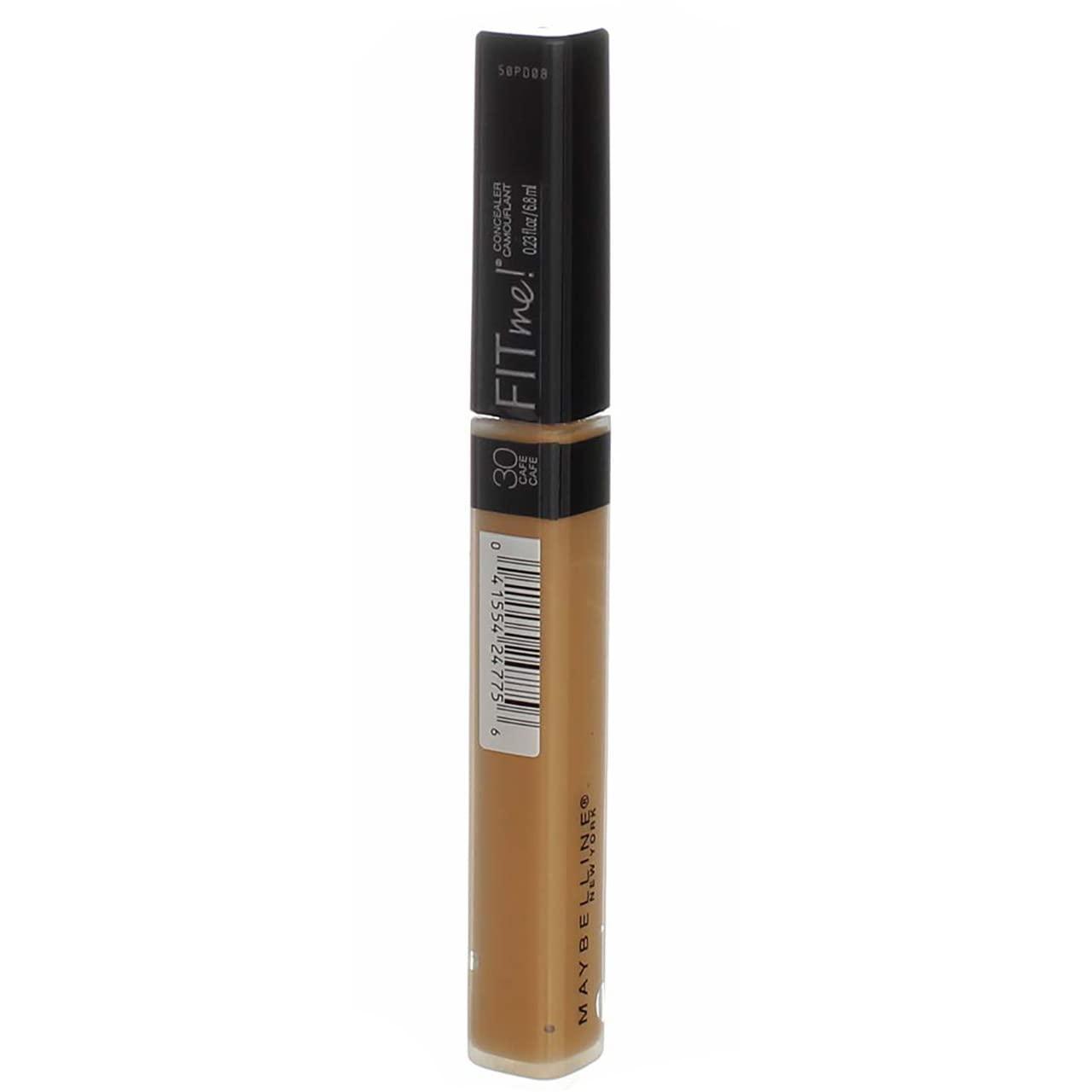 MAYBELLINE Maybelline New York Fit Me! Concealer, Cafe [30] 0.23 oz (Pack of 3)