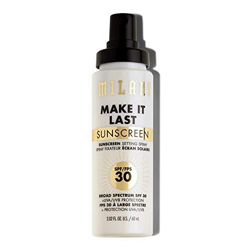 Milani Milani Make it Last Charcoal Matte Setting Spray & Milani Make It Last Sunscreen Setting Spray with SPF30