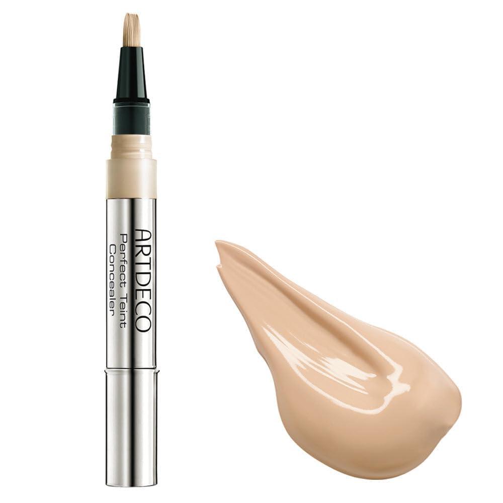 ARTDECO ARTDECO Perfect Teint Concealer - Light Peach N05 - Light-Reflecting Concealer with Brush Applicator - No Signs of Tiredness - Medium Coverage - Water-Resistant - Long Lasting - Makeup - 0.07 Fl Oz