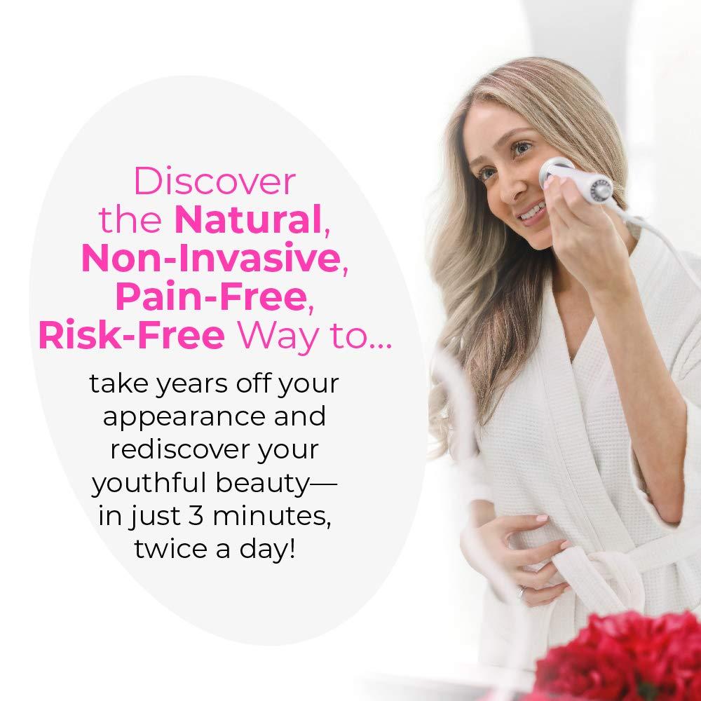 DermaWand Derma Wand Anti-Aging System - Portable Handheld Skincare Therapy Machine- Argon/Neon