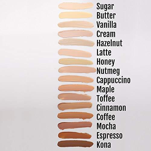 BaeBlu BaeBlu Organic LUX Liquid Foundation SAMPLES, Coffee, Mocha, Espresso