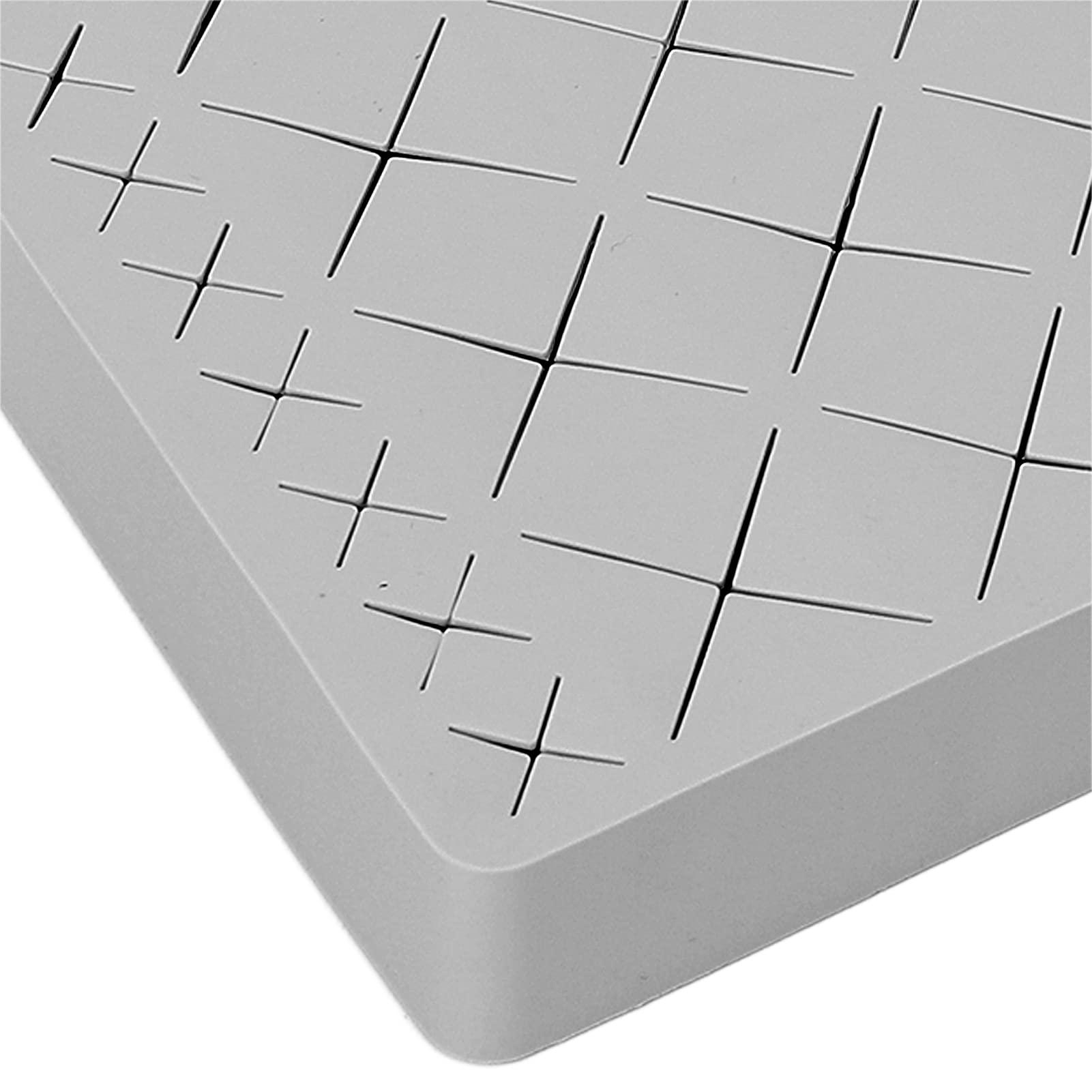 ZJchao Lipstick Storage, Makeup Organizer, Lipstick Holder Beauty Product Storage Box Makeup Storage Organizer Silicone Makeup Cosmetic Display Stand For Crayo Nail Polish(gray)