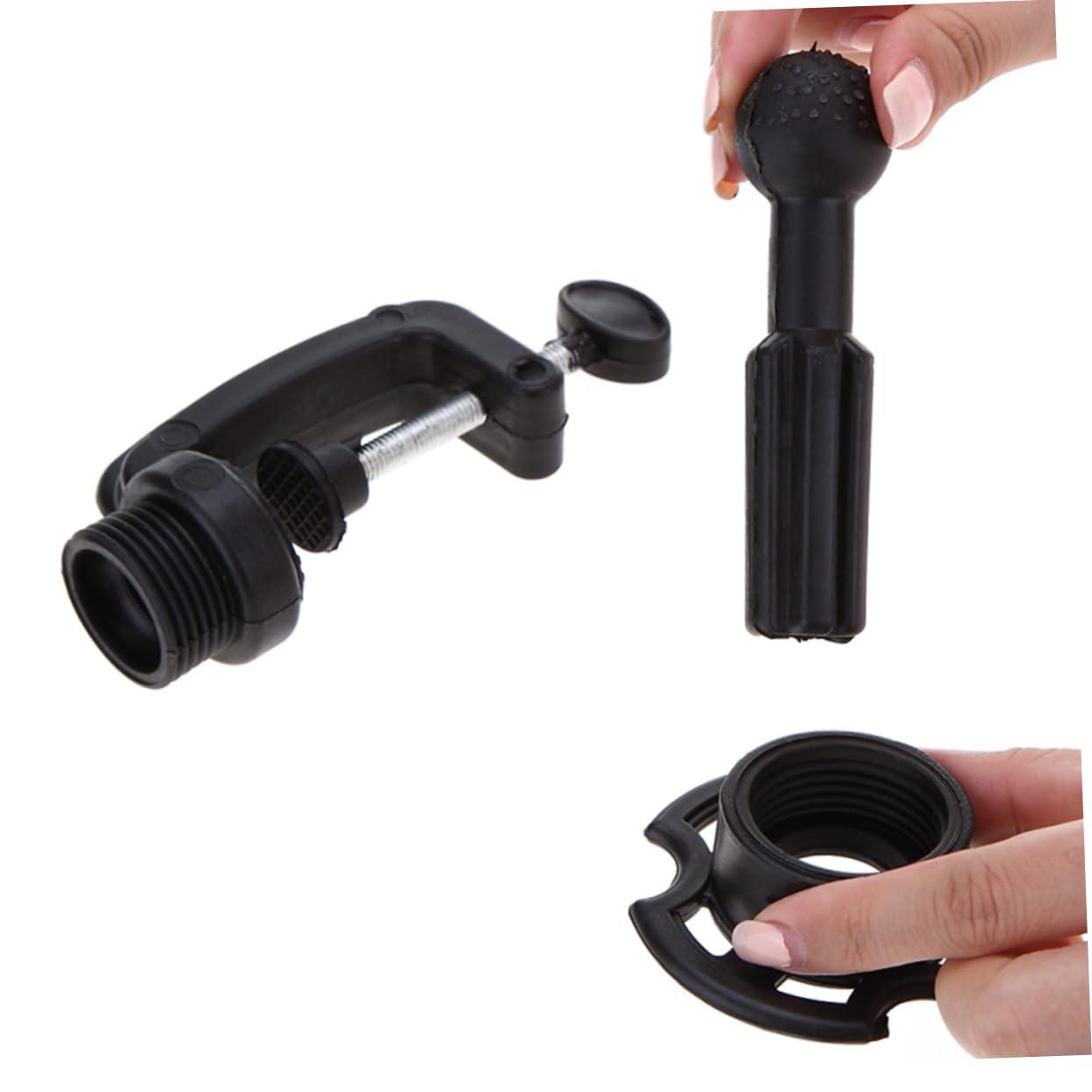 SOESFOUFU SOESFOUFU Sturdy Mannequin Head Stand Tripod Wig Holder for Hairdresser Practice Training Mannequin Head Random Style