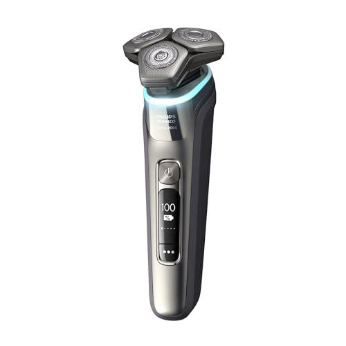 Philips Norelco Philips Norelco Shaver Series 9000, Wet and Dry Electric Shaver, with Lift & Cut Shaving System and SenseIQ Technology, Pop-up Trimmer, Cleaning Pod, Charging Stand and Travel Case, Model S9987/85