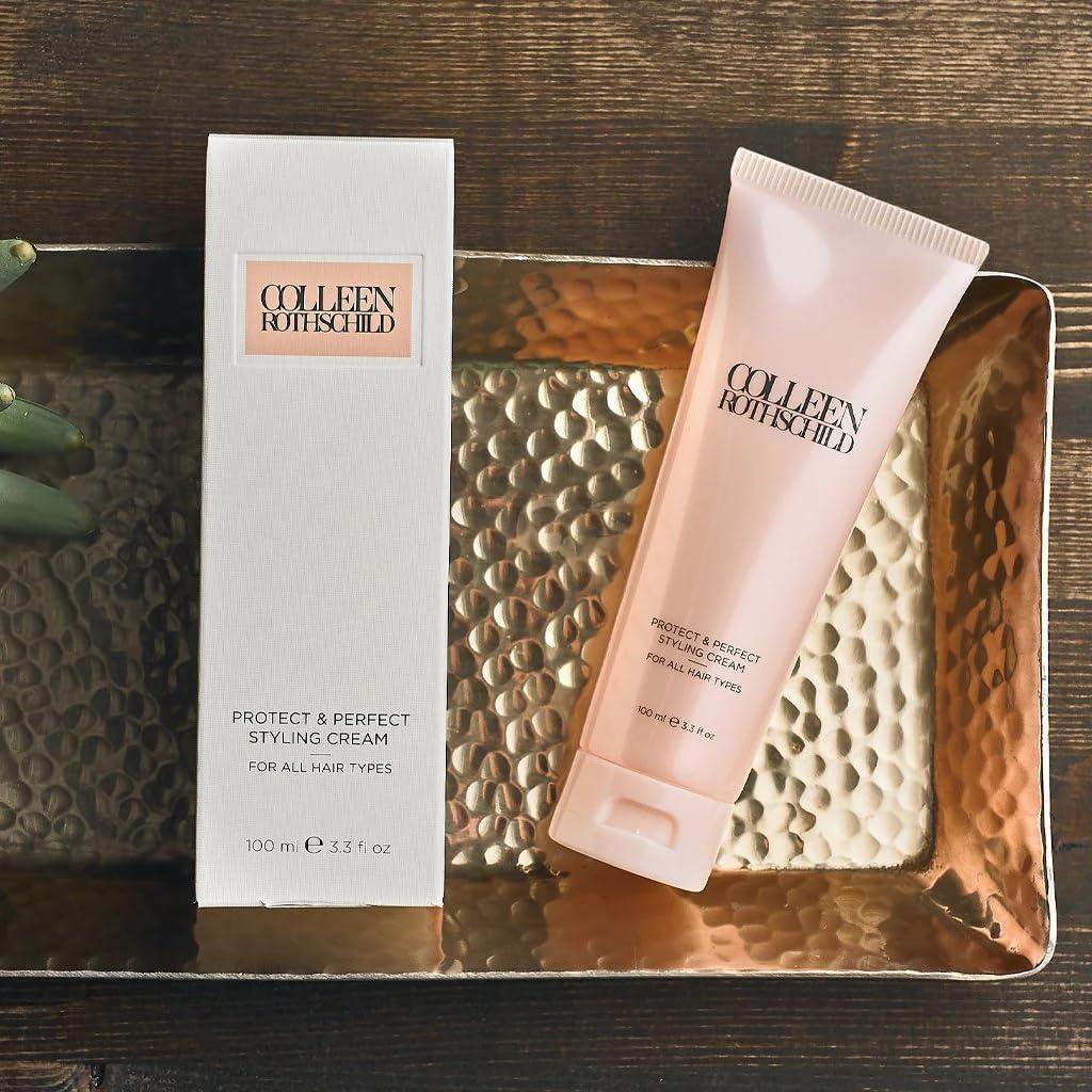 COLLEEN ROTHSCHILD COLLEEN ROTHSCHILD Protect & Perfect Styling Cream | Leave-in Treatment for Shine, Body & Movement | With Argan & Moringa Oil (3.3 fl oz)